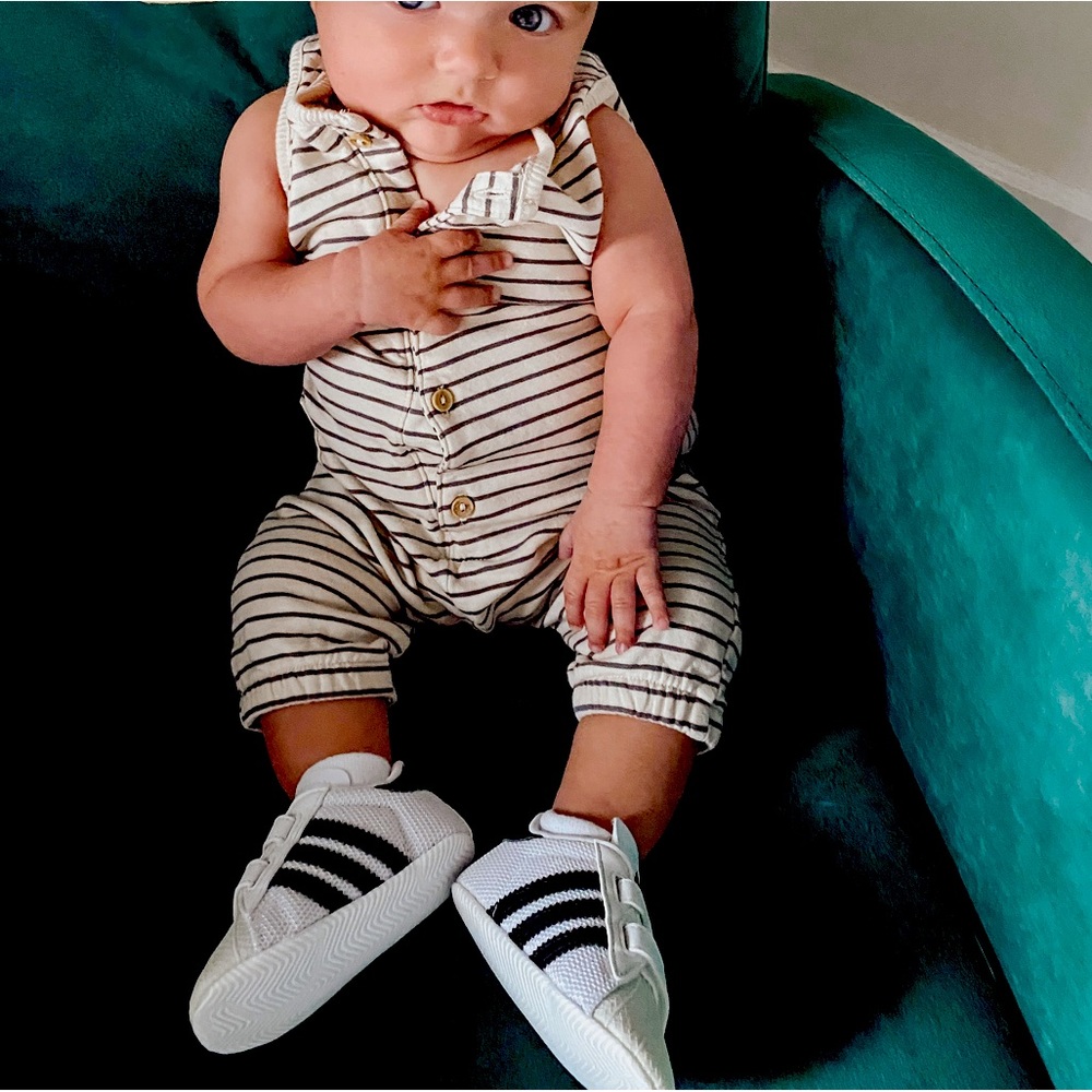 Adidas crib sneakers